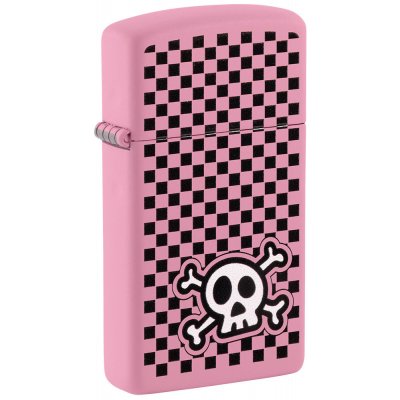 Zippo Checkered Skull Design 26164 – Zboží Mobilmania