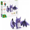 Vystřihovánka a papírový model Papírová skládanka Origami 3D: Bat Netopýr pro děti i dospělé