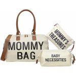 MXM Mommy bag Béžová set 3ks – Zboží Dáma