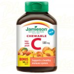 Jamieson Vit.C 500 mg broskev chew 120 tablet – Hledejceny.cz