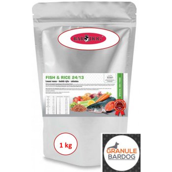 Bardog Hypoalergenní Fish rice 24/13 1 kg
