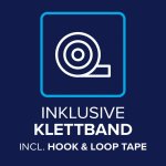 Tesa STANDARD Síť proti hmyzu na suchý zip do oken, antracitová, 130 x 150 cm – Sleviste.cz