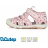 Dětské trekové boty D.D.Step G065, Baby pink kytky