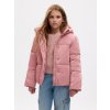 Dětská bunda GAP 786745-01 dětská bunda s kapucí růžová