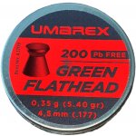 Diabolky Umarex Green Flathead Pb Free 4,5 mm 200 ks – Zboží Dáma