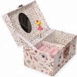 Hrací skříňka/šperkovnice Dívčí sny Nef krémová/růžová – Zboží Mobilmania