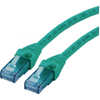 Roline 21.15.2739 RJ45, CAT 6A U/UTP, 20m, zelený – Zboží Mobilmania