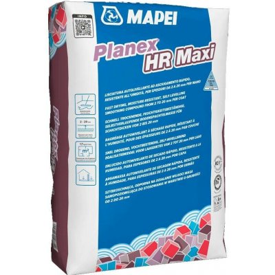 MAPEI Planex HR Maxi samonivelační malta pro vyrovnání podlah 25 kg Šedá – Hledejceny.cz