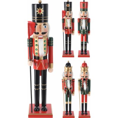 Koopman Figurka louskáčka černá/červená různé druhy 50 cm, 1 ks – Hledejceny.cz
