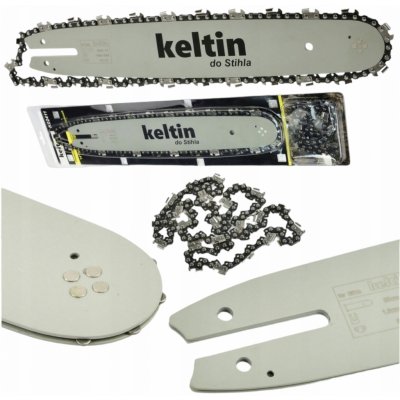 Geko Vodící lišta a 2 řetězy 14" 3/8" 1,3mm 50z K02411 – Zboží Mobilmania