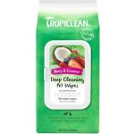 Tropiclean hloubkově čistící ubrousky 100 ks – Zboží Mobilmania