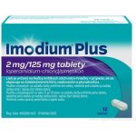 IMODIUM PLUS 2MG/125MG TBL NOB 12 I – Sleviste.cz