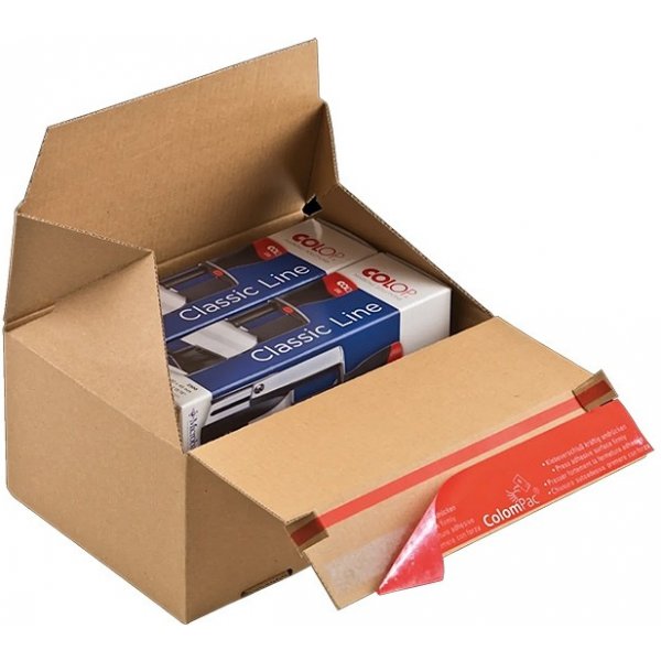 Archivační box a krabice Obaly KREDO Rychlouzavírací krabice ColomPac 194 x 194 x 187 mm