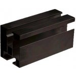 Krajiczech Hliníkový černý profil HNP1 - 40x45 mm - délka 4,3 m – Hledejceny.cz