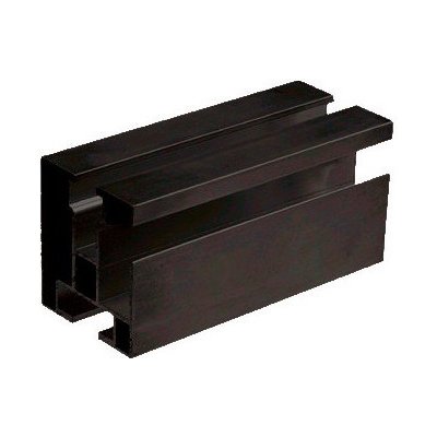 Krajiczech Hliníkový černý profil HNP1 - 40x45 mm - délka 4,3 m – Hledejceny.cz