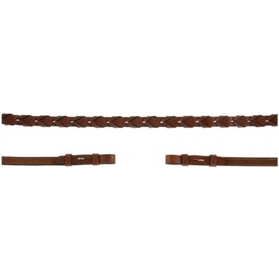 Otěže BR Hunter tabacco/silver – Zboží Dáma