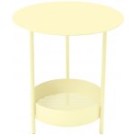 Fermob Salsa 50 cm kovový zahradní odkládací stolek Citronově žlutý – Hledejceny.cz
