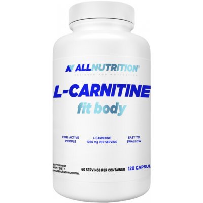 AllNutrition L-Carnitine Fit Body 120 kapslí – Zbozi.Blesk.cz