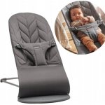 BabyBjörn Bouncer Bliss Anthracite cotton Petal – Hledejceny.cz