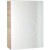 Koupelnový nábytek AQUALINE Vega galerka se zrcadlem , 50x70x18, bílá