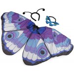 Prima-obchod Karnevalový kostým - motýl, barva 2 modrá fialová – Zbozi.Blesk.cz