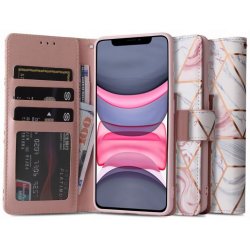 Pouzdro TECH-PROTECT WALLET IPHONE 11 MARBLE