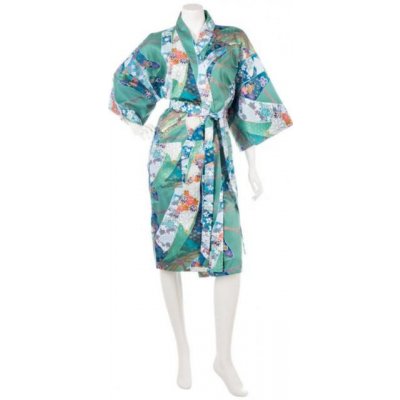 Japonské dámské krátké kimono Yukata Ribbon EU – Zboží Mobilmania