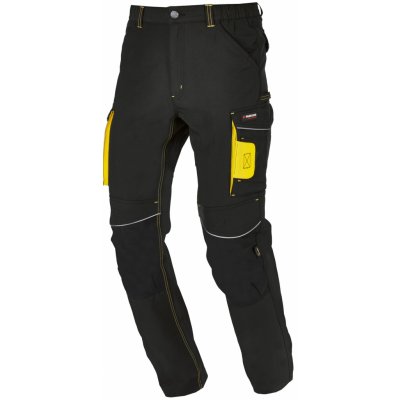 Parkside Performance pánské pracovní kalhoty černá/žlutá – Zbozi.Blesk.cz