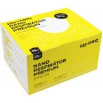 Rehabiq nano respirátory Premium FFP2 25 ks – Zbozi.Blesk.cz