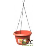 Plastia Samozavlažovací žardina Siesta 25 cm terakota – Zboží Dáma Plastia Samozavlažovací žardina Siesta 25 cm terakota – Zboží Dáma