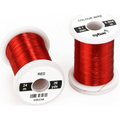 Sybai Drátek Colour Wire Red 0,1 mm – Hledejceny.cz