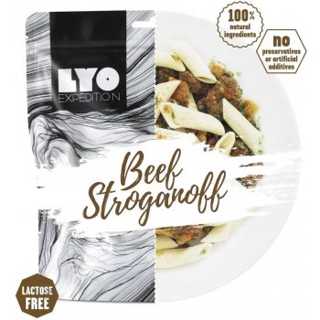 Lyofood Hovězí Stroganoff běžná porce 113 g