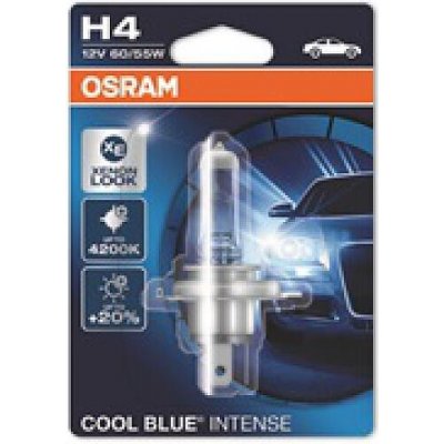 Osram Cool Blue Intense H4 P43t 12V 60/55W 64193CBI-01B – Zboží Mobilmania