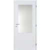 Interiérové dveře Doornite Basic 2/3 sklo, 90 P, 946 × 1983 mm, lakované, pravé, bílé, prosklené C1HMF2.90P1