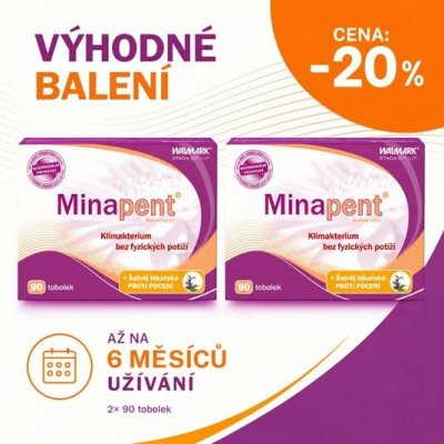 Walmark Minapent 2 x 90 tablet – Hledejceny.cz