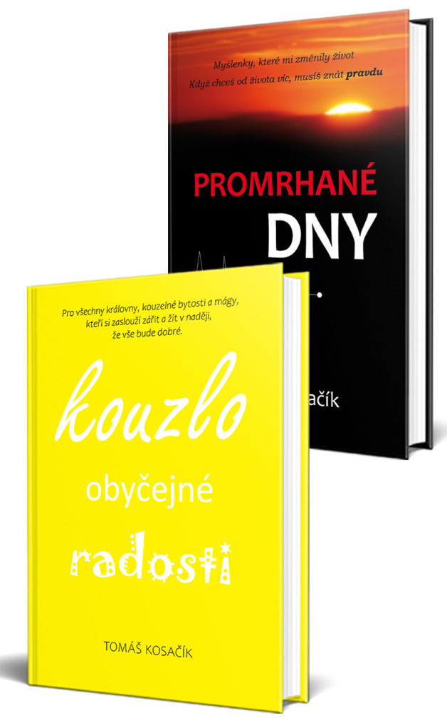 Balíček 2 motivačních knih Břicháče Toma - Mgr. Tomáš Kosačík
