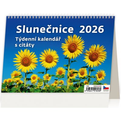 Stolní Helma Plánovací Slunečnice 2026 – Zboží Dáma