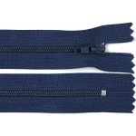 Prima-obchod Spirálový zip No 3 délka 16 cm autolock, barva 330 modrá tmavá – Hledejceny.cz