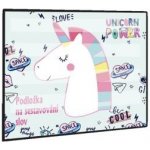 Karton P P podložka na sestavování slov Unicorn iconic 3 – Zboží Dáma