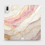 Mobiwear - Sony Xperia L3 - VP32S Růžový a zlatavý mramor – Hledejceny.cz