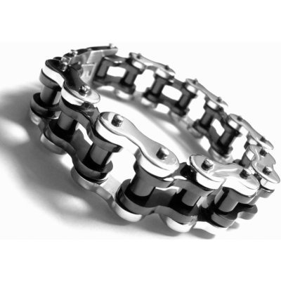 Steel Jewelry náramek etra masivní motorkářský z chirurgické oceli NR090199