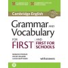 Grammar and Vocabulary for First and First for Schools Book with Answers and Audio