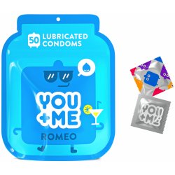 You Me Romeo Se Zvýšenou Dávkou Lubrikace 50 ks