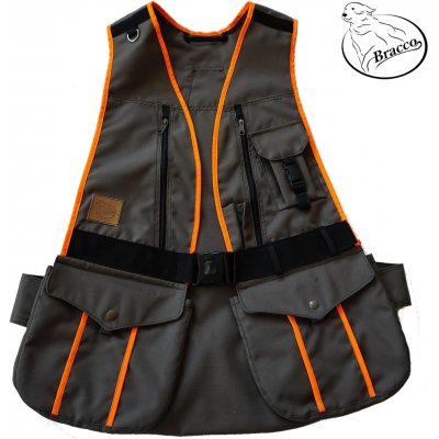 Bracco vesta pro psí sporty, khaki/oranžová M – Hledejceny.cz