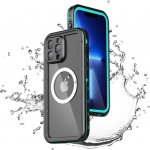 Pouzdro SES Vodotěsné s MagSafe iPhone 14 - světle modré – Zboží Mobilmania