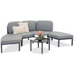Garden Point Parana Corner 2 zahradní roh s pufy antracitový – Hledejceny.cz