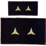 Nášivka: Hodnost AČR Poručík černá velká – Zboží Mobilmania