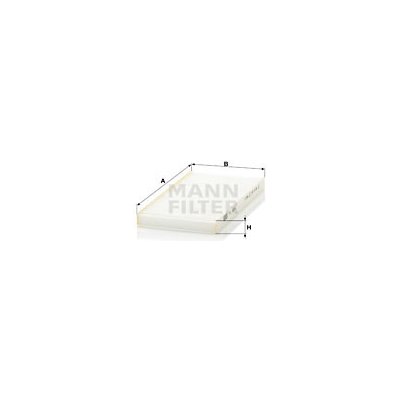Filtr, vzduch v interiéru MANN-FILTER CU 2214-2 – Hledejceny.cz