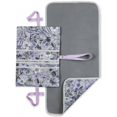 Hauck Cestovní taška CHANGE N WALK s podložkou Floral Grey – Zboží Mobilmania