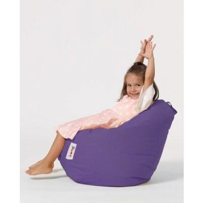 Atelier del Sofa Garden Bean Bag Premium Kid fialová